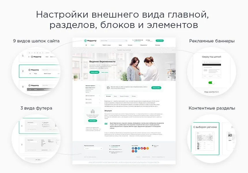 Аспро: Медицинский центр 2.0