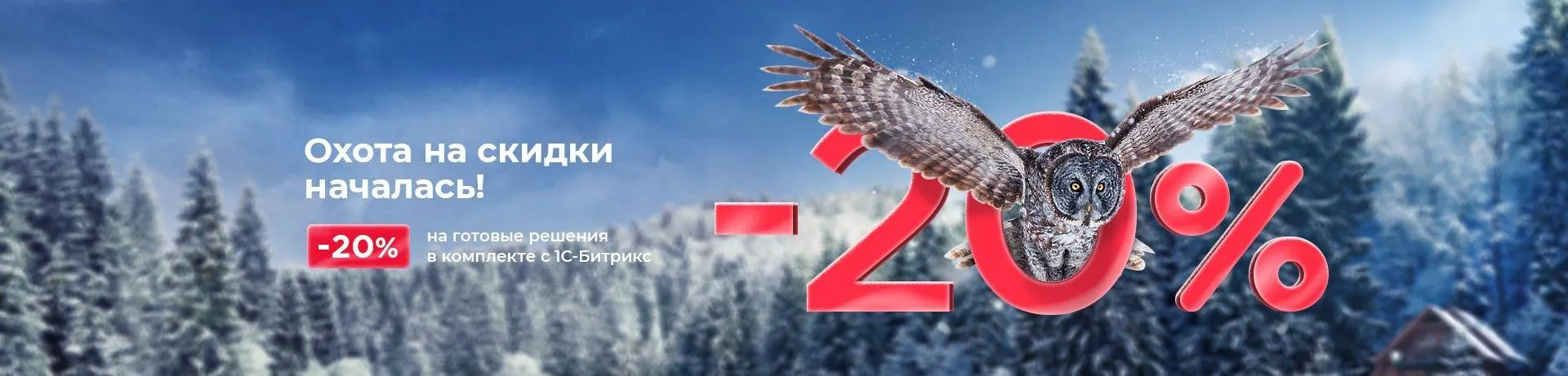 Предновогодняя акция «В 2022 с новым сайтом!»